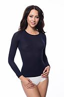 Long sleeve top, without pattern